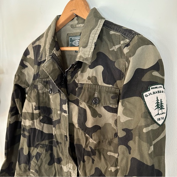 GH Bass & Co Camouflage Lightweight Jacket - Picture 5 of 14